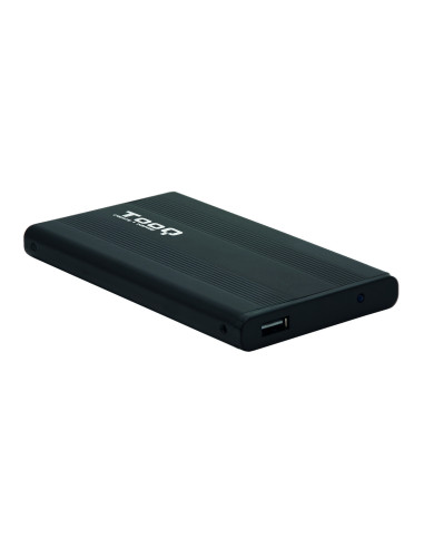 TooQ TQE-2510B caja HD 2.5" SATA USB 2.0 Negra