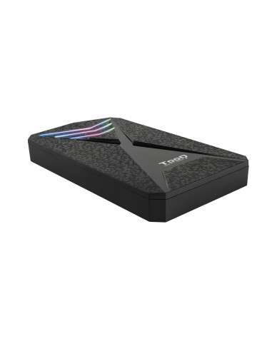 Tooq TQE-2550RGB Caja 2.5" USB 3.1Gen1 LED Colores