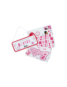 Letrero dormitorio paladone barbie