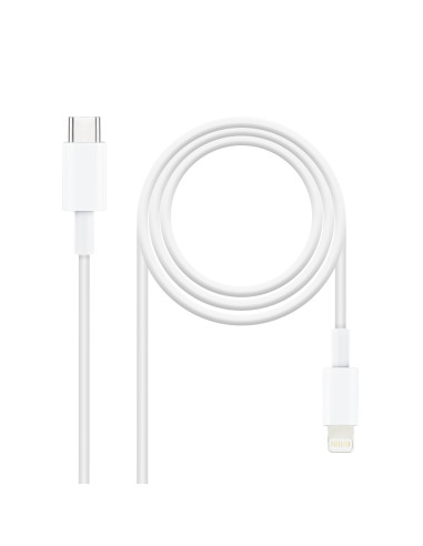 Nanocable Cable Lightning a USB-C 0,5 metros