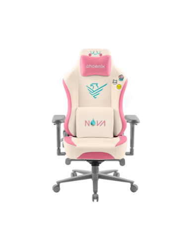 Silla gaming phoenix nova cream edition