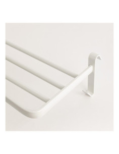 Yoevu repisa blanca con ganchos compatible
