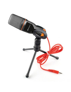 Microfono phoenix multimedia podcaststudio con cable