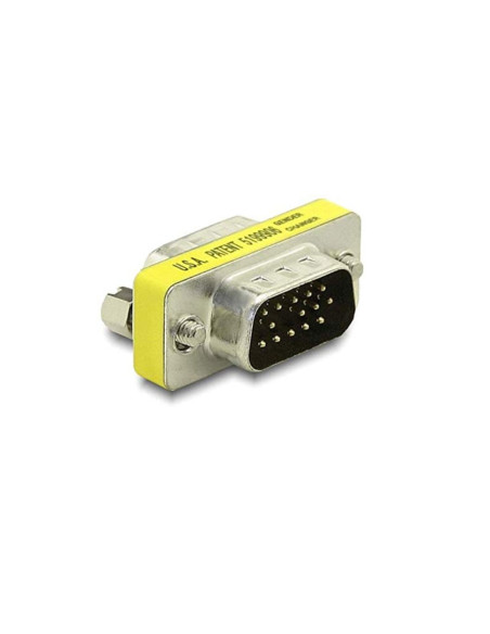 Adaptador macho a macho cables vga