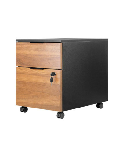 Cajonera phoenix artisan combinación negro y