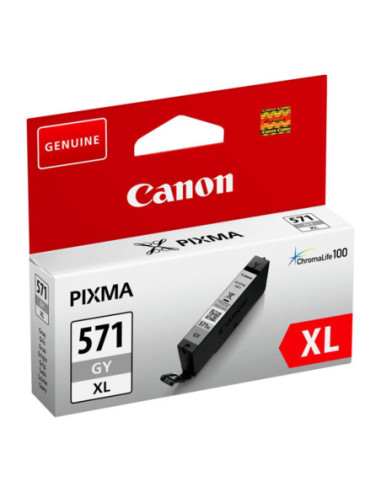 Cartucho tinta canon cli - 571gy xl gris