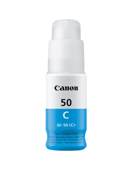 Botella tinta canon gi - 50c cian 7700