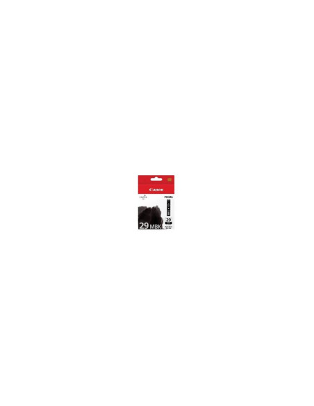Cartucho tinta canon pgi - 29mbk negro mate
