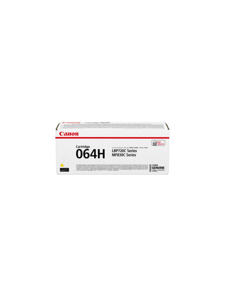 Cartucho toner canon 064h amarillo 10400