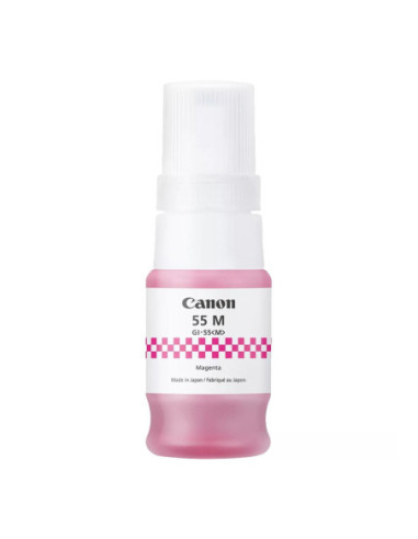 Botella tinta canon gi - 55 ink magenta