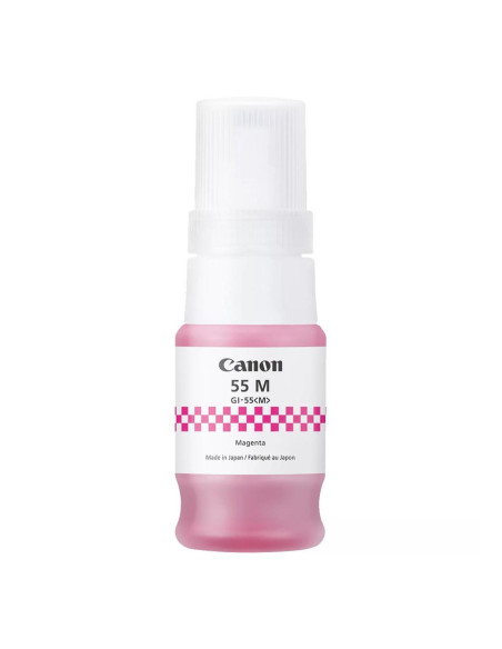 Botella tinta canon gi - 55 ink magenta