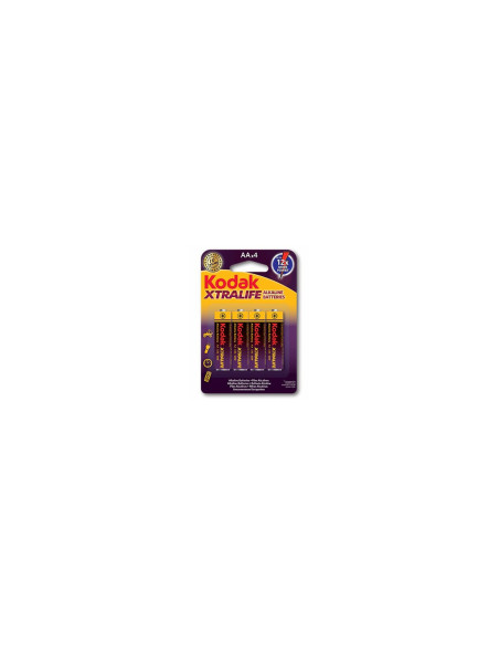Blister kodak xtralife 4 pilas alcalina