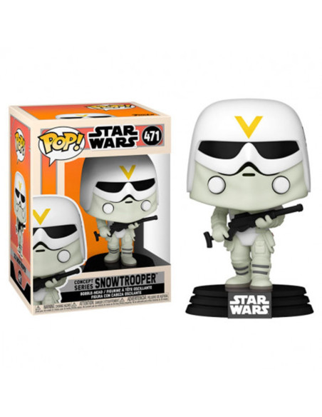 Funko pop star wars concept snowtrooper