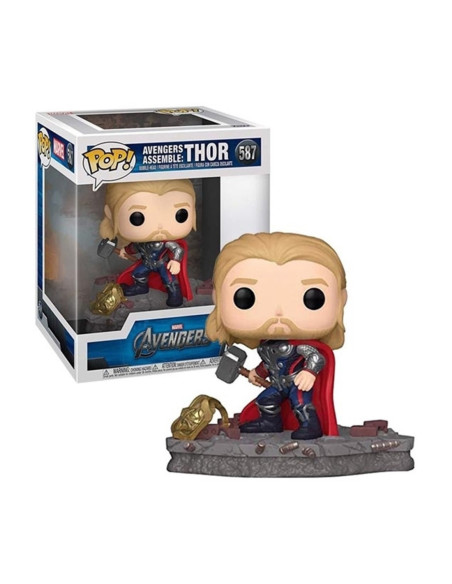 Funko pop deluxe marvel los vengadores