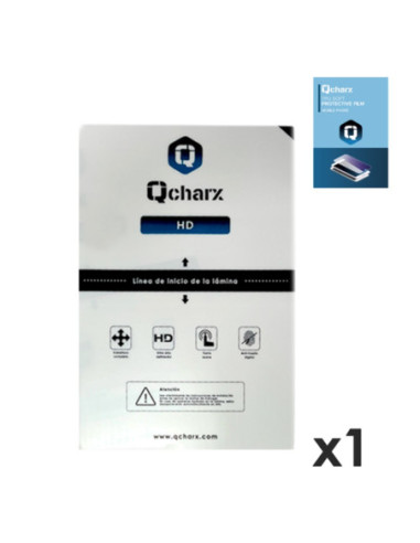 Laminas proteccion frontales tablet qcharx hidrogel
