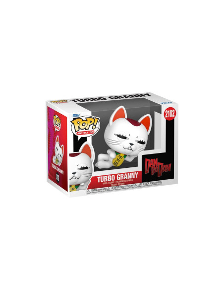Funko pop dandadan turbo granny cat