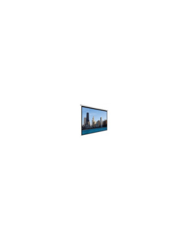 Pantalla manual nubi 170x127 matte white