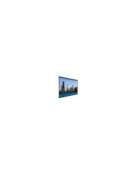 Pantalla manual nubi 170x127 matte white