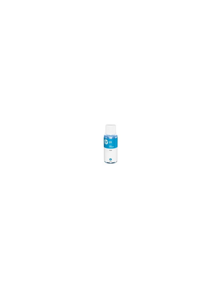 Botella tinta hp 31 cian 70ml
