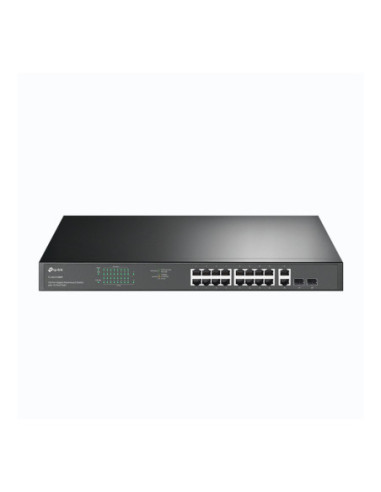 Switch 18 puertos tp - link tl - sg1218mp 16