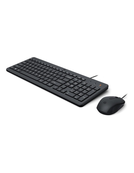 Teclado + raton hp 150 cable