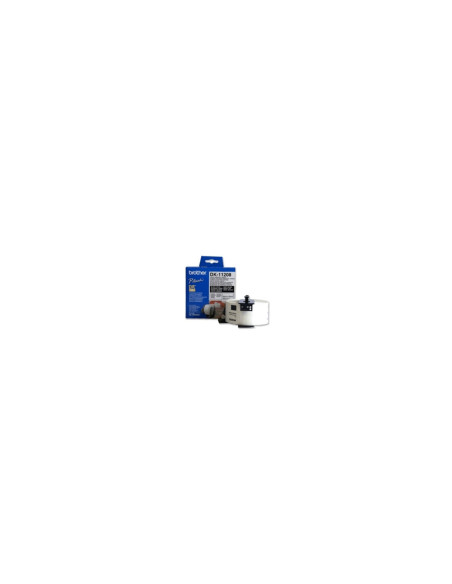 Etiquetas papel precortada brother dk11208 38