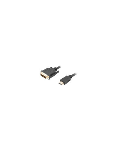 Cable hdmi lanberg macho dvi - d 18+1