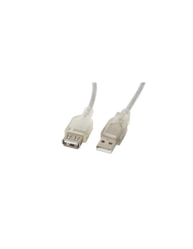 Cable alargador lanbergusb 2.0 macho hembra