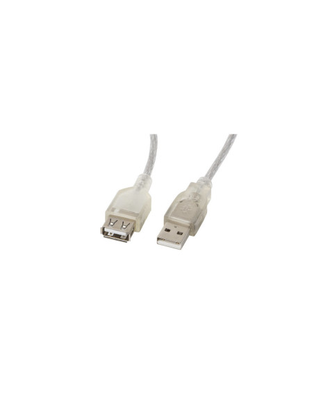 Cable alargador lanbergusb 2.0 macho hembra