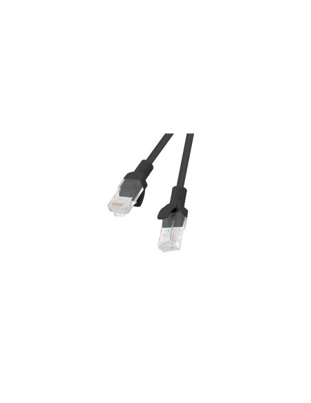 Latiguillo lanberg cat.5e utp 0.5m negro