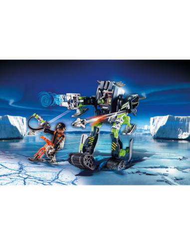 Playmobil espias rebeldes del artico robot