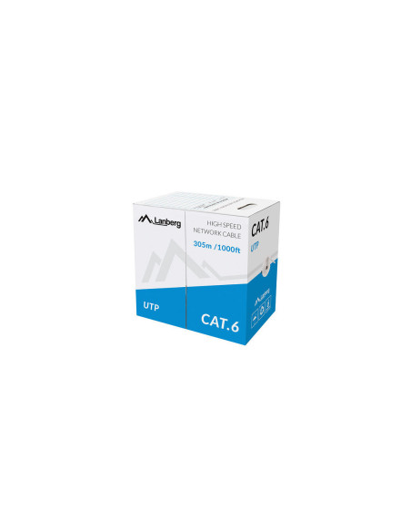 Bobina cat.6 lanberg utp 305m solid