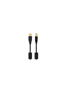 Cable ferrita usb(a) 2.0 a usb(b)