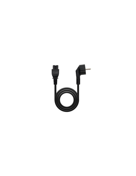 Cable alimentacion tipo trebol 1.5m nanocable
