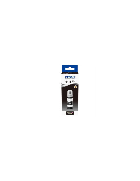 Botella tinta epson ecotank 114 negro