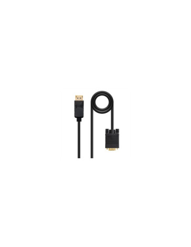 Cable conversor displayport a vga nanocable