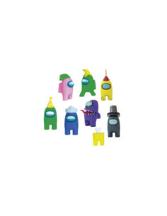 Figuras among us s2 pack 1