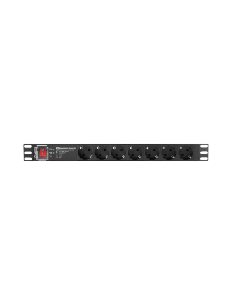 Regleta lanberg 1u 16a 7x schuko