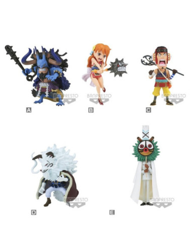 Figura banpresto one piece world collectable