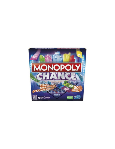 Juego mesa hasbro monopoly chance español