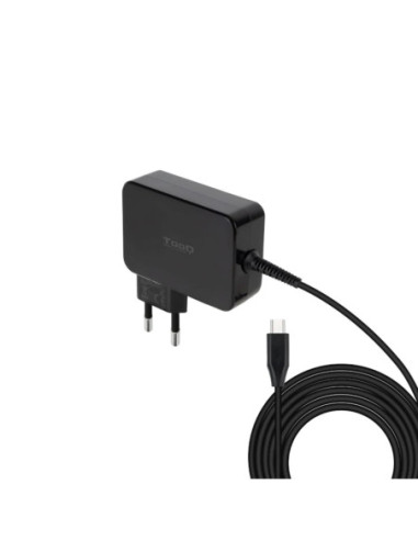Cargador portatil tooq gan 90w usb