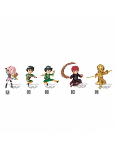 Figura banpresto naruto world collectable figure
