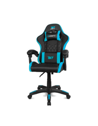 Silla gaming drift dr35 negra azul