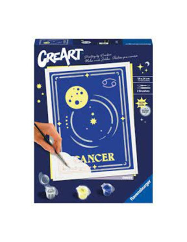 Kit pintar con números ravensburger creart