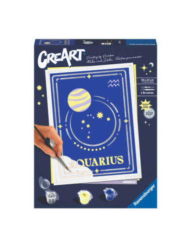 Kit pintar con números ravensburger creart