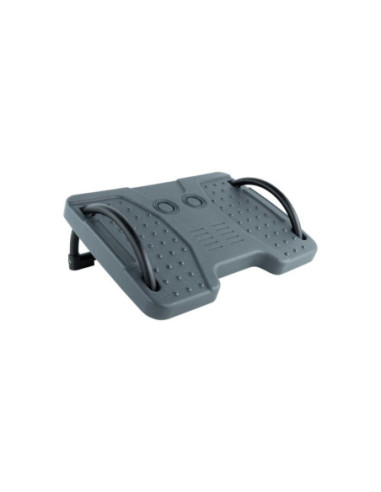 Reposapies tooq confort ajustable gris