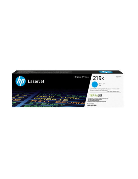 Toner hp 219x high yield cyan