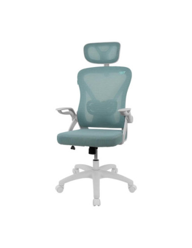 Silla gaming drift drair35 blanca turquesa