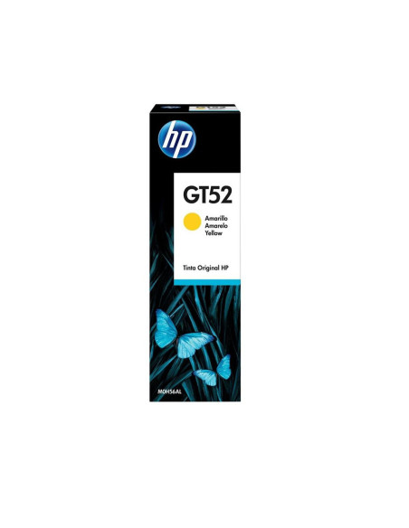 Botella hp tinta gt52 amarilla