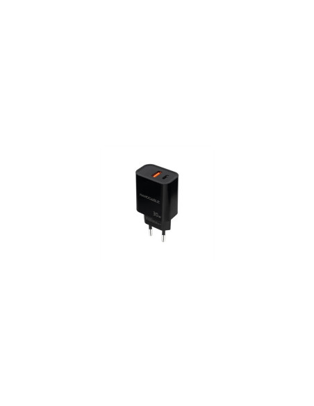 Cargador nanocable usb - c pd+usb - a qc 30w